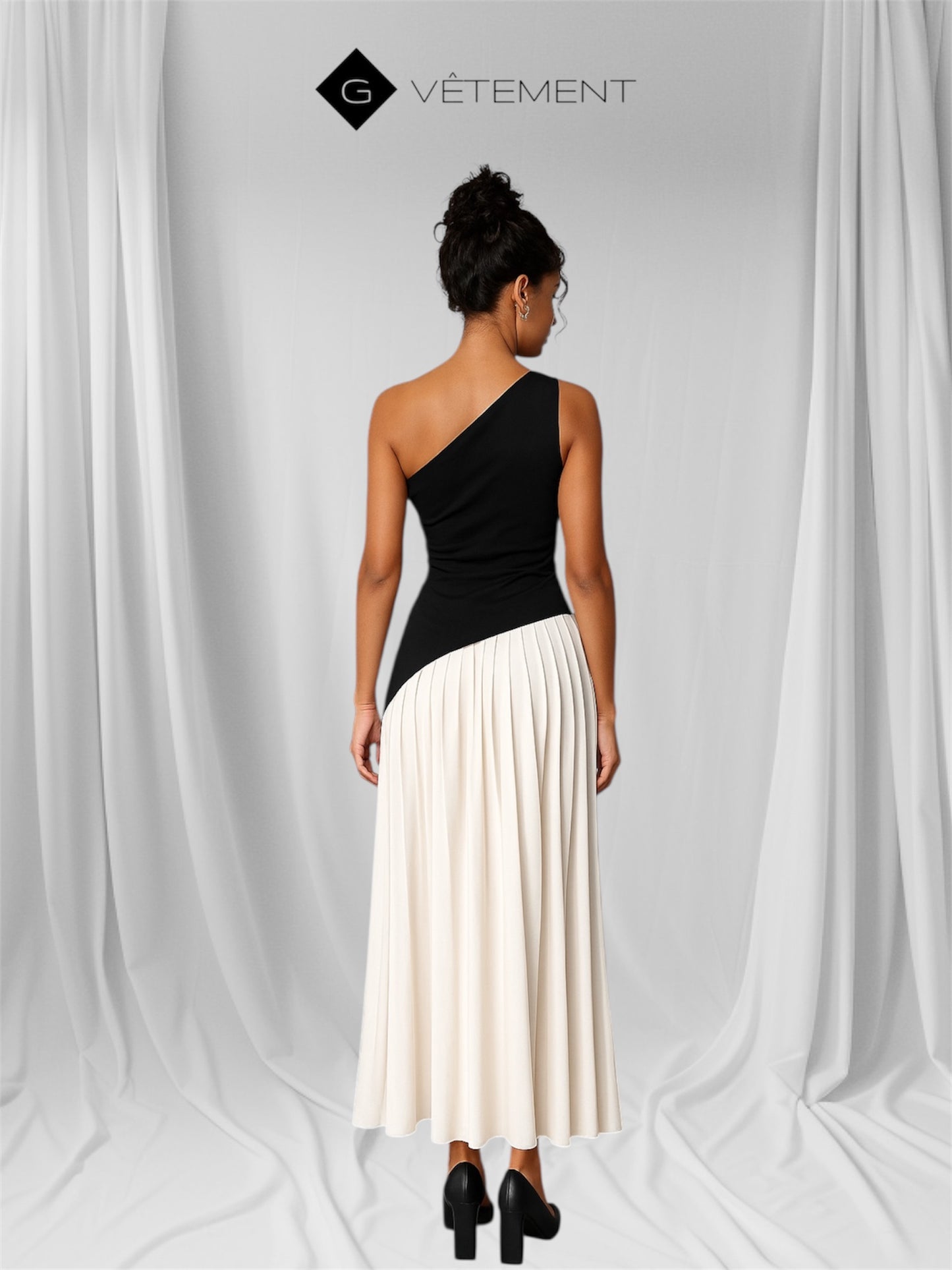 Robe Ligne Asymétrique